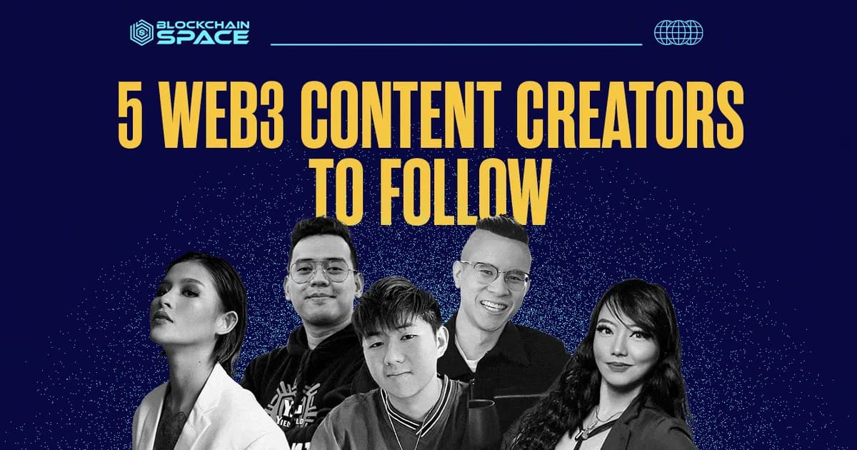 Web3 Content Creators to Follow