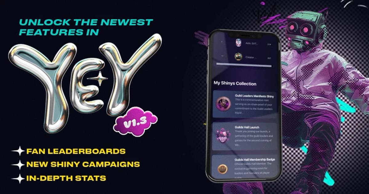 Unlock the Newest Features in YEY Version 1.3: Fan Leaderboards, New Shiny Campaigns, In-Depth Stats, and more